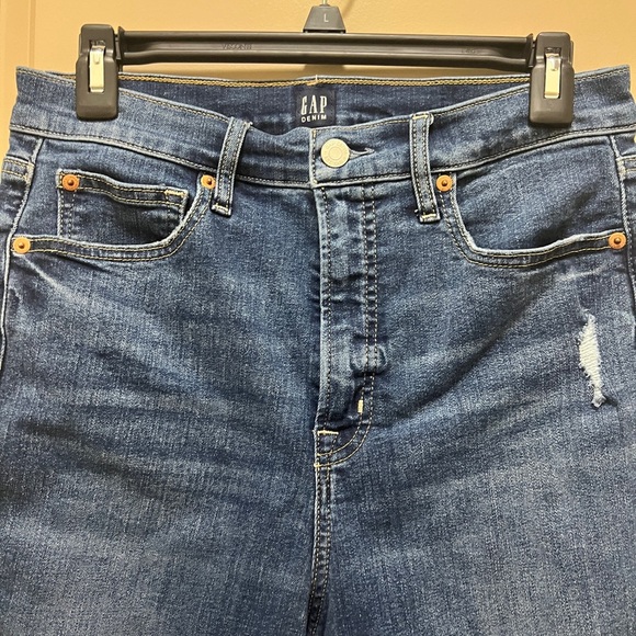 Gap High Rise True Skinny Jeans size 10/30R - Picture 2 of 5
